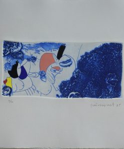 Josep Guinovart - "Marenostrum-2" grabado aguafuerte