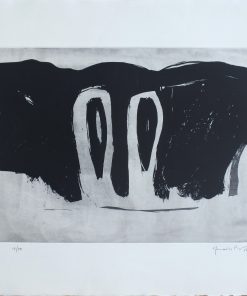 Joan Hernandez Pijuan - "Xiprers en el Paisatge" grabado aguafuerte