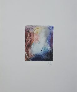 Arun Roy - "Anémonas I" grabado aguafuerte