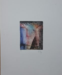 Arun Roy - "Anémonas II" grabado aguafuerte