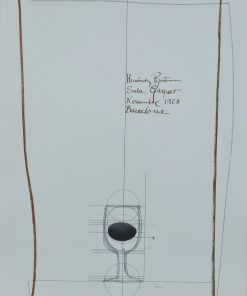 Joan Hernandez Pijuan, Exposición noviembre 1968, cartel original exposición en Sala Gaspar Barcelona en 1968