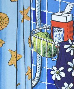 Marc Jesús - "La ducha" litografía