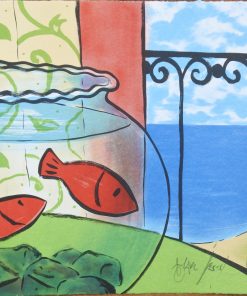 Marc Jesús - "La pecera" litografía