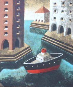 Jordi Pintó - "Barco" litografía