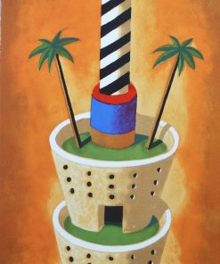 Jordi Pintó - "Torre" litografía