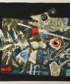 Antoni Clavé - "Deux poissons 1958" litografía