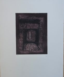 Antoni Clavé - "Domenikos, Homenaje al Greco" grabado aguafuerte y aguatinta