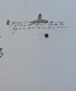 Antoni Tapies - "Aparicions 4, 1982" grabado aguafuerte