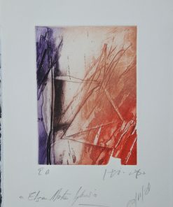 Joaquín Capa - "Light red" grabado